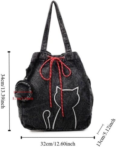 Large Capacity Underarm Bag with Niche Design for College Students Tote Shoulder Bag in Kuwait