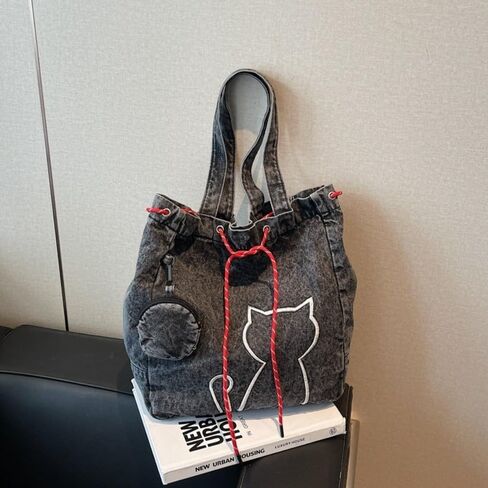 Large Capacity Underarm Bag with Niche Design for College Students Tote Shoulder Bag in Kuwait