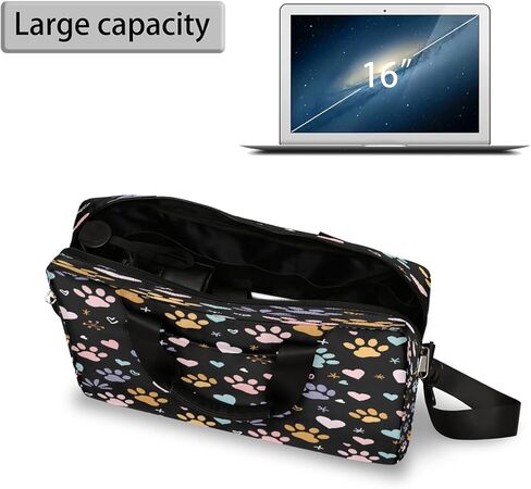 16in Laptop Bag for women Men Waterproof Computer Carrying Messenger Case Handbag Shoulder Briefcase Tablet in Saudi Arabia
