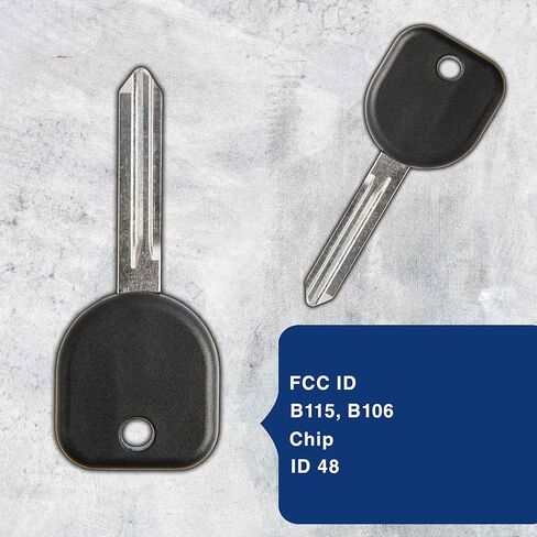 Remote Key Fob Transponder Chip Key for Cadillac SRX PK3+ 48 Chip (B115, B106) in Saudi Arabia