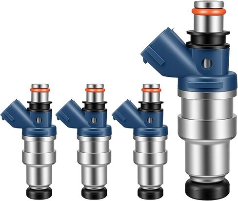 1995-2000 4 قطعة حقن الوقود متوافق لتويوتا تاكوما 1995 1996 1997 1998 1999 2000 L4 2.4L استبدال 2320979085 23250-75040 FJ376 in Kuwait