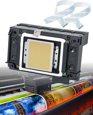 2026 Upgrade Epson XP600 Printhead, Print Head Replacement for XP600 XP601 XP510 UV & DTF Printer, 6 Color Printhead High-Precision Inkjet Easy Install, with 2pcs 29Pin Flexible Flat Cable 60CM in Saudi Arabia