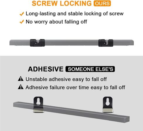 Tendodo Black L Wall Bracket AH61-03883A and R Wall Bracket AH61-03884A for Samsung HWHM45 HW-HM45 HWHM45C HW-HM45C HWHM55C HW-HM55C Sound bar in Saudi Arabia