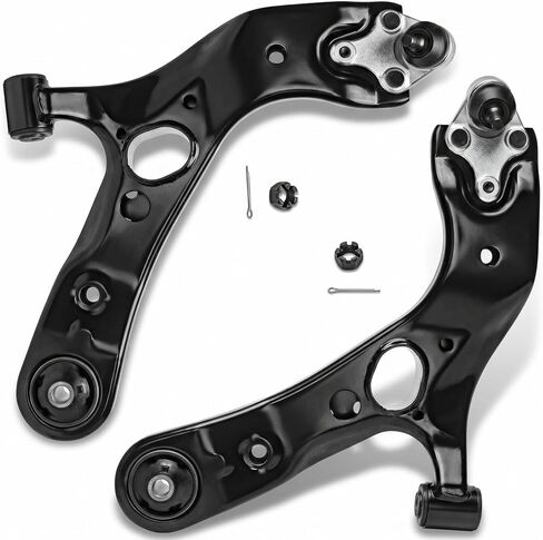 8Pcs Front Lower Control Arm w/Ball Joint Inner & Outer Tie Rods Front Sway Bar fit for 2006-2018 Toyota RAV4 in Kuwait