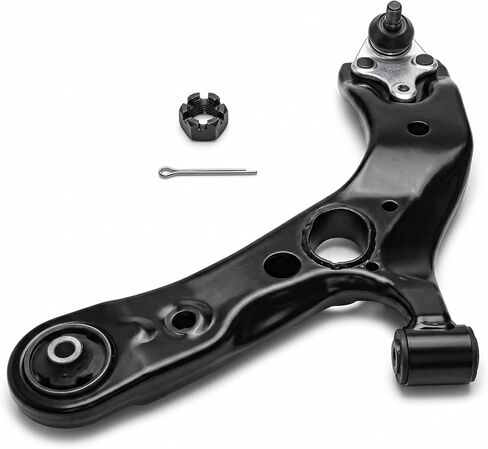 8Pcs Front Lower Control Arm w/Ball Joint Inner & Outer Tie Rods Front Sway Bar fit for 2006-2018 Toyota RAV4 in Kuwait