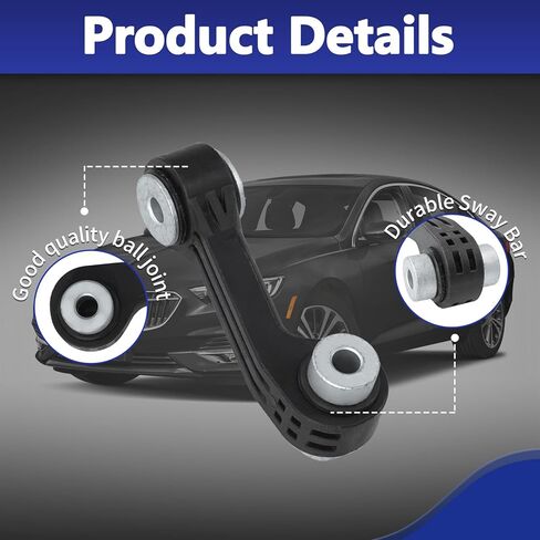 Sway Bar Link, K700910 Rear Stabilizer Link Kit Suspension Compatible With 2016-2020 Chevrolet Malibu 2018-2020 Buick Regal Sportback FWD in Kuwait