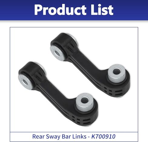 Sway Bar Link, K700910 Rear Stabilizer Link Kit Suspension Compatible With 2016-2020 Chevrolet Malibu 2018-2020 Buick Regal Sportback FWD in Kuwait