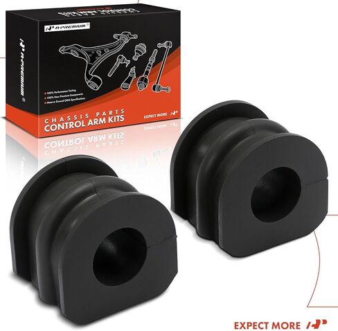 A-Premium 2 x Front To Frame Sway Bar Bushing Kit, Compatible with Infiniti Q50 2014-2019, Q60 2014-2015 2017-2019, G37 2008-2013, G25 2011-2012, G35 2007-2008, Q40 & Nissan 370Z in Kuwait
