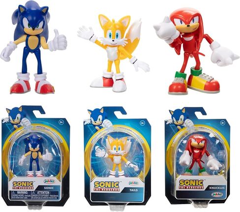 JAKKS Pacific Sonic The Hedgehog 2.5" Action Figures Wave #20 3-Pack in Kuwait