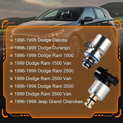 Transmission Pressure Sensor and Governor Pressure Solenoid Kit Fit for Dodge Dakota Durango Ram 1500 2500 3500 Jeep Grand Cherokee 1996-1999, 4617210 56041403AA 42RE 44RE 46RE 47RE A500 A518 in Saudi Arabia