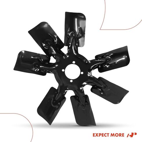 A-Premium Engine Radiator Cooling Fan Blade Compatible with Ford F-150 1992-1997, F-250 F-350 1992-1996, E-150 E-350 Econoline Club Wagon, E-350 E-150 E-250 Econoline, 4.9L in Kuwait