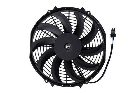 DCM TA11A2004 11-Inch High-Output Condenser Fan (12V Puller) | 130W Waterproof IP68 Motor | Fits Carrier Transicold & MCC Skirt Condensers | Replaces Spal VA11 & Sunair FA-1103 in Saudi Arabia