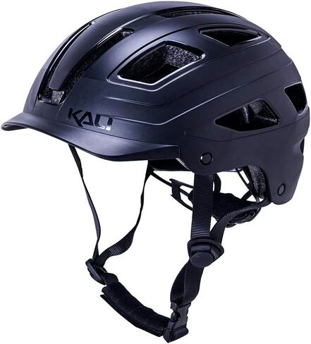 Kali Protectives Cruz Bike Helmet - Lightweight and Adjustable with Ventilation and Eye Protection Visor - Easy Adjustment Buckle for Men and Women - Urban Cycling Helmet for Kids and Adults in Saudi Arabia