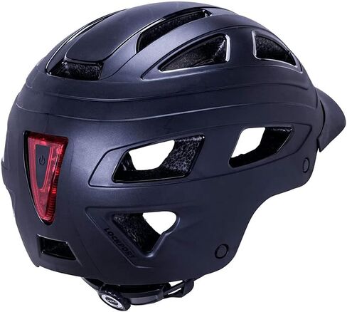 Kali Protectives Cruz Bike Helmet - Lightweight and Adjustable with Ventilation and Eye Protection Visor - Easy Adjustment Buckle for Men and Women - Urban Cycling Helmet for Kids and Adults in Saudi Arabia