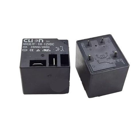 10pcs/lot Relay HHC67F-1H-12VDC 12V 30A 4pins in Saudi Arabia