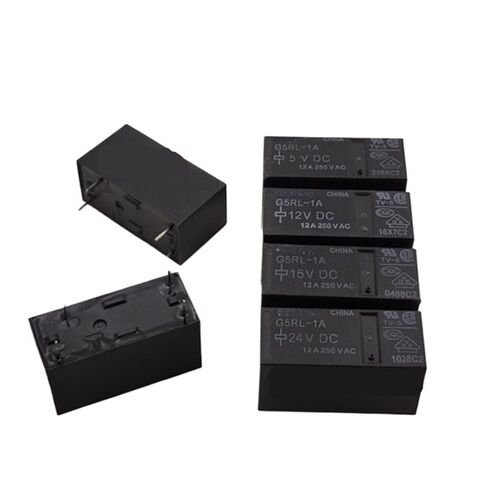 10 قطعة/الوحدة التتابع G5RL-1A 12VDC 15VDC 24VDC 4 دبابيس (G5RL-1A 24VDC) in Kuwait