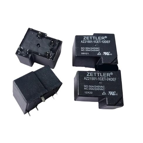 10pcs/lot Relay AZ21501-1CET-12DEF AZ21501-1CET-24DEF 5pins 50A(AZ21501-1CET-12DEF) in Saudi Arabia