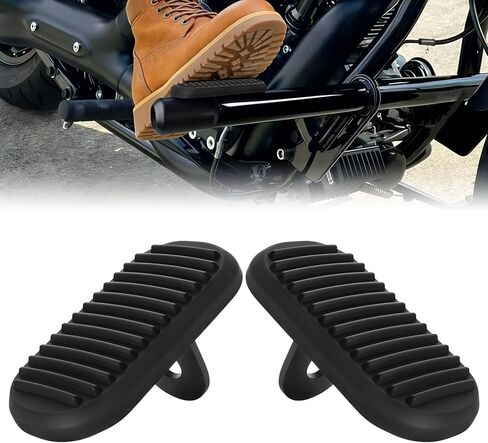 Anti-Slip Motorcycle Crash Bar Foot Pegs Engine Guard Highway Pegs Universal Fit for Most Motorcycle 1.25" Tube Highway Crash Bar Engine Guards in Kuwait