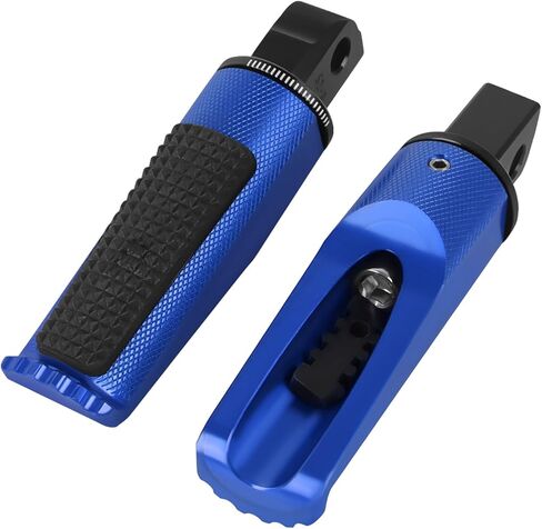دراجة نارية Footpegs الخلفية الركاب القدم أوتاد استبدال لسوزوكي GSXR600 GSXR750 GSXR1000 GSXR 1000 GSR600 GSR750 SV650 مساند القدم دواسة (الأزرق) in Kuwait