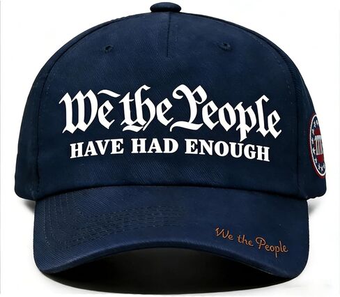 We The People Hat for Men Women We The People Had Enough Patriotic Baseball Cap Freedom USA Hat Blue in Saudi Arabia