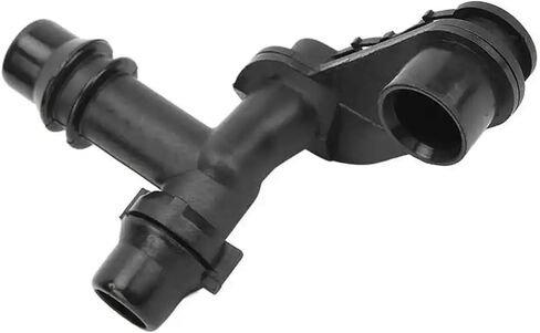 1774039026 Car Radiator Coolant Water Hose Connector ABS Black for BMW E46 3' distintivo in Kuwait