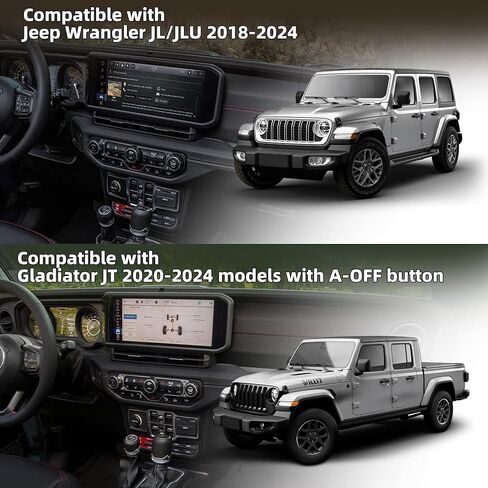 Auto Start Stop Eliminator for 2018-2024 Jeep Wrangler JL & 2020-2024 Gladiator JT, Plug and Play Error-Free Bypass Switch Disable Auto Start/Stop System Deactivating Wire Harness for Jeep Accessories in Kuwait