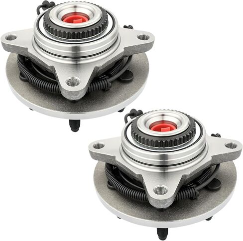 515079 (Pair) Front Wheel Hub Bearing Assembly for Ford F-150 2004-2008, for Expedition 2003-2006, for Lincoln Mark LT 2006-2008, for Navigator 2003-2006 4x4 Only w/ABS in Kuwait