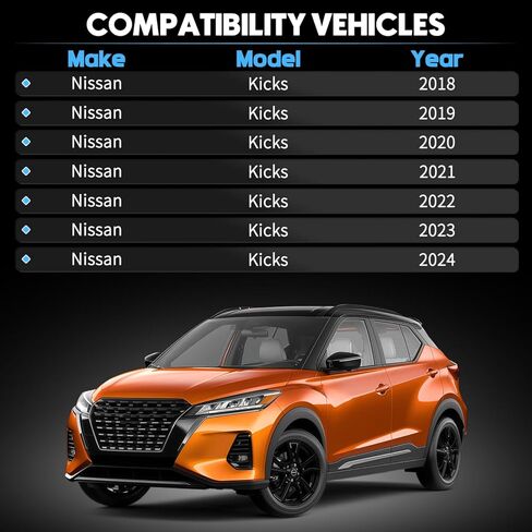 1 Pc Rear High Mount Third Brake Light Compatible with Nissan Kicks 2018-2024 Waterproof LED 3rd Stop Lamp Assembly Center High Mount Stop Light Replaces 26590-5RA0A 265905RA0A in Saudi Arabia