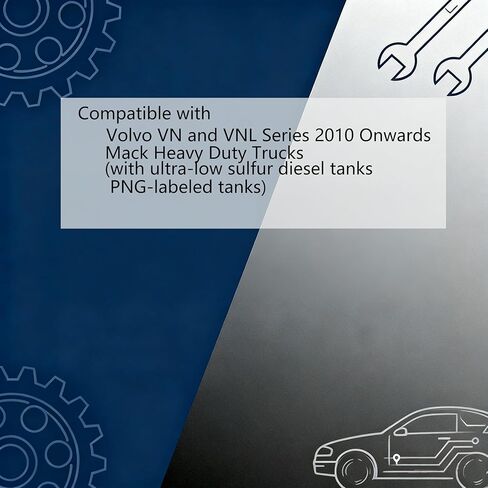 Lalf Locking Diesel Fuel Cap With Key Fit For Volvo VN VNL Heavy Truck Replaces S-23949 20511590 20770691 in Saudi Arabia