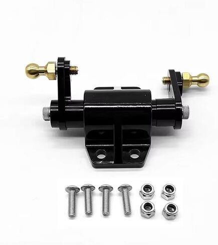Compatible with Tamiya 1/14 RC Truck Tractor Car Upgrades Parts Metal Steering Gear Bearing Assembly Steering Mount RC Assortment in Kuwait
