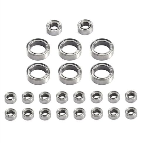 RC Parts Compatible with FMS for FCX24 1/24 RC Crawler Car Upgrade Parts Spare Replacement Accessories 24Pcs Steel Ball Bearing Set in Saudi Arabia