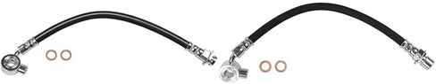Brake Lines Hoses - Front Brake Line Kit Replacement Brake Hose Front 2PCS for Chevrolet C10 Pickup 1971-1972 for Chevy C10 Pickup 1971-1972 for Chevrolet C10 Suburban 1971-1972 in Kuwait