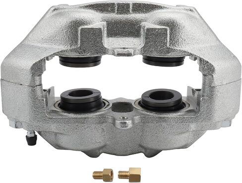 IRONTEK 184455 184456 Front Disc Brake Caliper for 1967-68 for Buick Skylark Sportwagon, 1968 GS 350 400, 1967-68 for Oldsmobile 442 Cutlass F85 Vista Cruiser, for Pontiac Firebird GTO LeMans Tempest in Kuwait