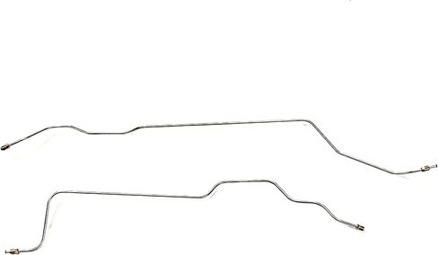 The Stop Shop Stainless Steel Rear Axle Brake Line Pair, Compatible with 1981-87 Chevy/GMC K10 & K15 4WD Trucks in Saudi Arabia