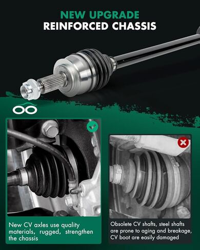 SCITOO الجبهة اليسرى أو اليمنى CV محرك أقراص محوري رمح الجمعية صالح لسوبارو Crosstrek 2.0L H4 2016 ، لسوبارو XV Crosstrek 2.0L H4 2014-2015 66-7576 in Kuwait