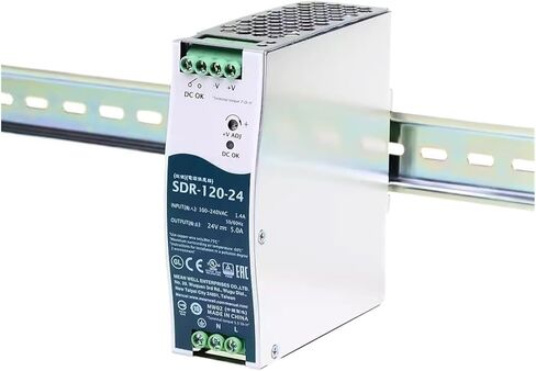 SDR-120 SDR-120-12 SDR-120-24 SDR-120-48 120W SDR-120 12/24/48V Switching Power Supply(SDR-120-24 24V) in Saudi Arabia