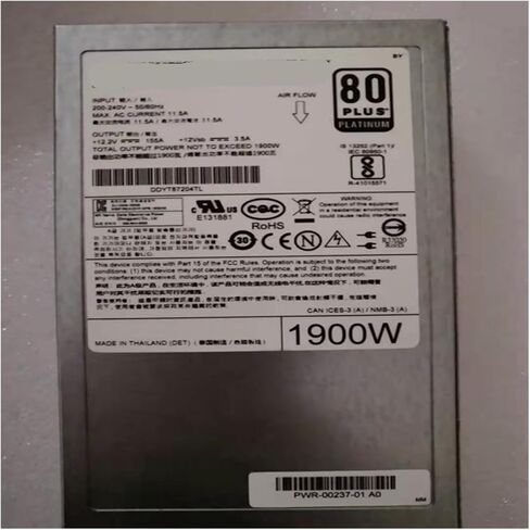 1pcs Power Supply 1900W Power Supply DPS-1900AB A in Saudi Arabia