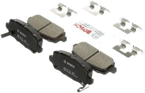 مجموعة وسادات فرامل قرص السيراميك الفاخرة من BOSCH BC1841 - متوافقة مع مجموعة مختارة من Honda CR-Z وHR-V؛ مؤخرة in Kuwait