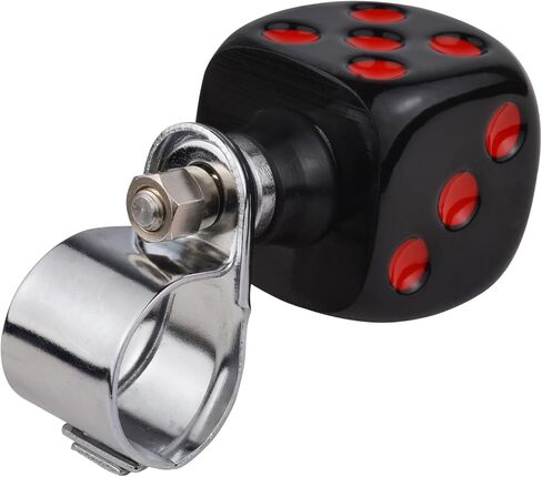 Abfer Steering Wheel Spinner Car Wheel Suicide Knob Dice Power Handle Turning Helper Fit Most Vehicles (Red) in Saudi Arabia