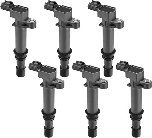 Set of 6 UF270 Ignition Coil Pack Compatible with Dodge Dakota Ram 1500 3.7L 5.7L Jeep Grand Cherokee Raider Chrysler V6 V8 Replaces 56028138AB 56028138AD UF297C1231 in Saudi Arabia