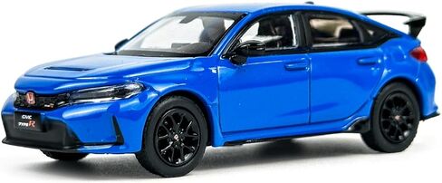 موديل باودي 1/64 مقياس دييكاست موديل سيارات 2023 سيفيك تايب-R FL5 مجموعة زرقاء in Kuwait