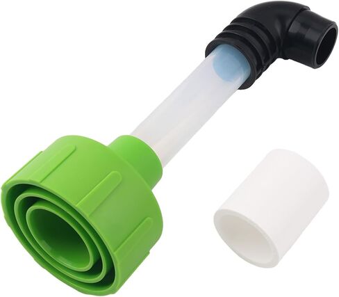 Car AC Drain Line Unclogger Tool,Car AC Drain Line Cleaner Tool with Clear Tube & 90° Elbow,Universal HVAC Drains Lines Vacuum Adapter Cars Accessories for Most Vehicles in Kuwait