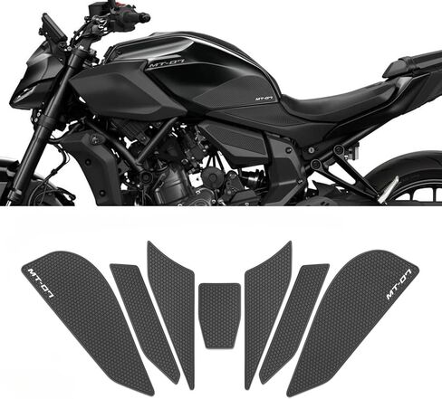 for MT-07 mt07 2026 2025 Accessories Motorcycle Fuel Tank Cap Sticker pad Fuel Tank Cap Anti-Slip Protective pad Tank Grip Knee Protector in Saudi Arabia