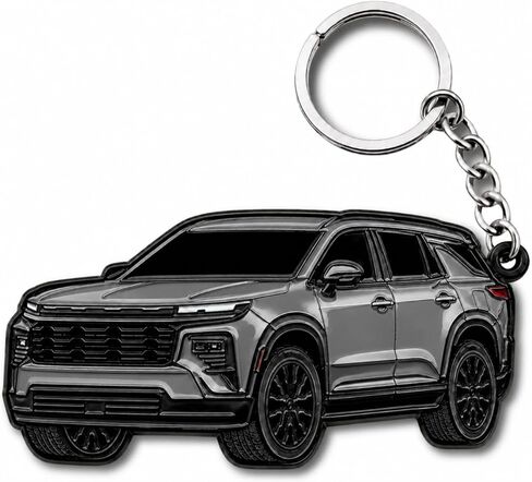 Traverse Tahoe Metal Keychain - Compatible with SUV Chevy Traverse & Tahoe Accessories ideal Gift 2019-2026 in Saudi Arabia