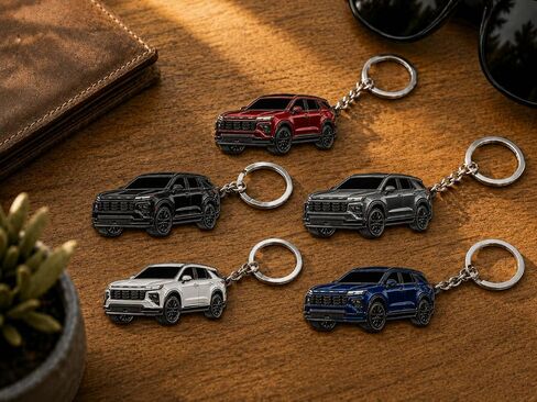Traverse Tahoe Metal Keychain - Compatible with SUV Chevy Traverse & Tahoe Accessories ideal Gift 2019-2026 in Saudi Arabia