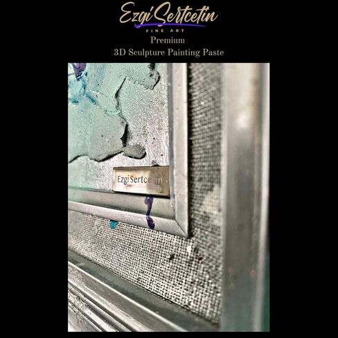 Premium Modeling Paste | Molding Paste | 8 oz | Lightweight Product | Ideal for Artwork and DIY | Perfect Density | by Ezgi Sertcetin in Saudi Arabia