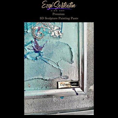 Premium Modeling Paste | Molding Paste | 8 oz | Lightweight Product | Ideal for Artwork and DIY | Perfect Density | by Ezgi Sertcetin in Kuwait