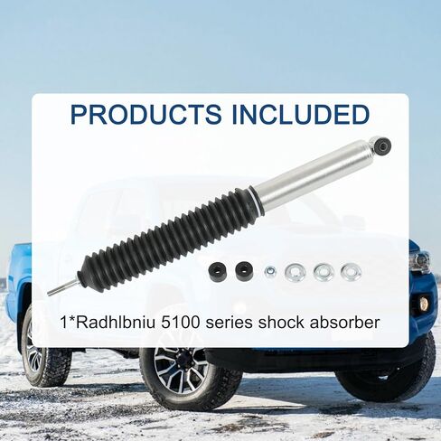 ممتص الصدمات الخلفي من سلسلة 5100 متوافق مع 2005-2023 Tacoma 4WD Monotube استبدال #24-186728 in Kuwait