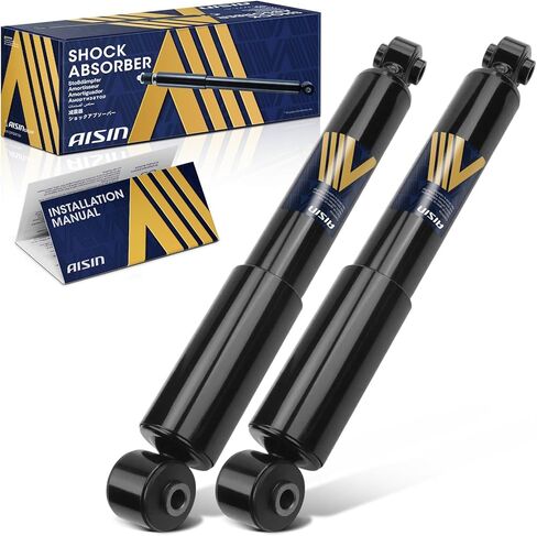 AISIN AFTERMARKET SABAZ-00959 مجموعة من 2 ممتص صدمات التعليق الخلفي - متوافق مع Hyundai Accent 2012-2017، Kia Forte 2010-2013 in Kuwait