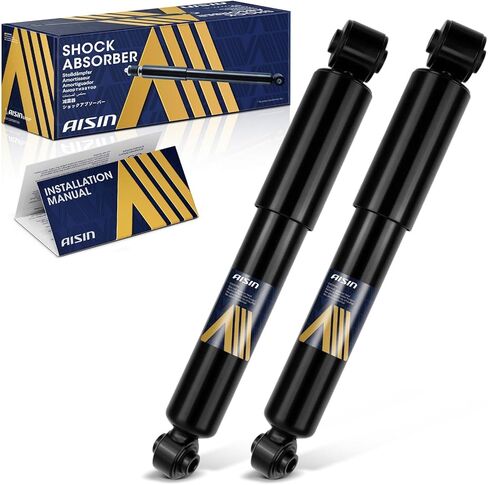 AISIN AFTERMARKET SABAZ-00959 مجموعة من 2 ممتص صدمات التعليق الخلفي - متوافق مع Hyundai Accent 2012-2017، Kia Forte 2010-2013 in Kuwait